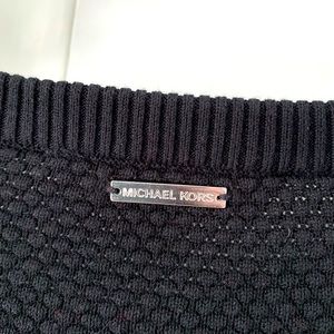 Michael Kors sweater with open collar neck